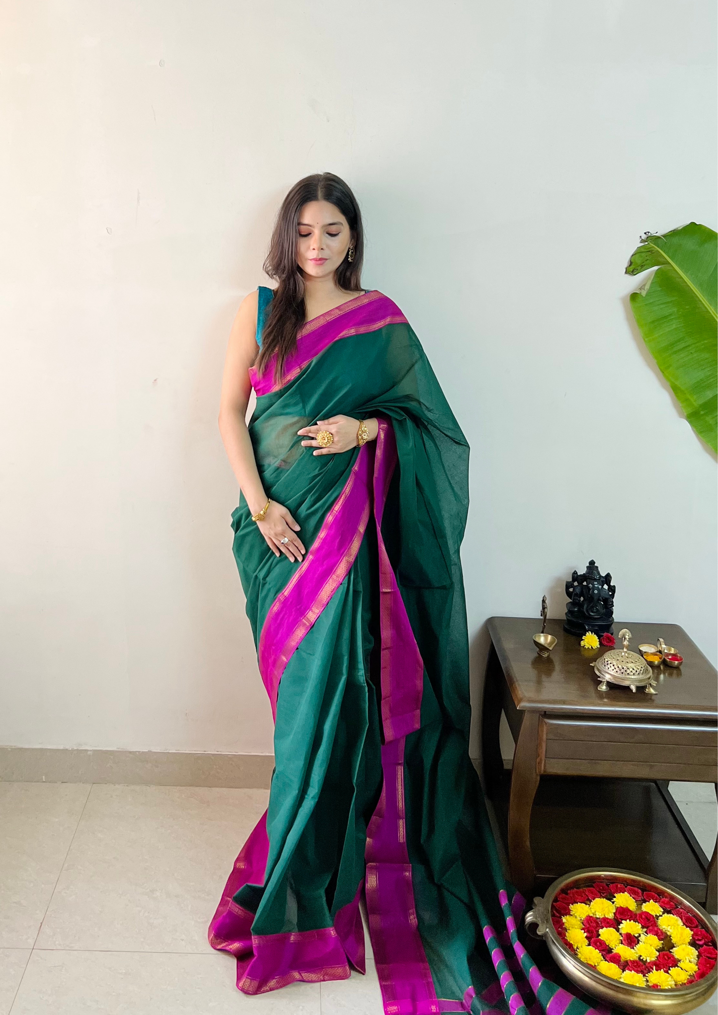 Gadwal Cotton Saree