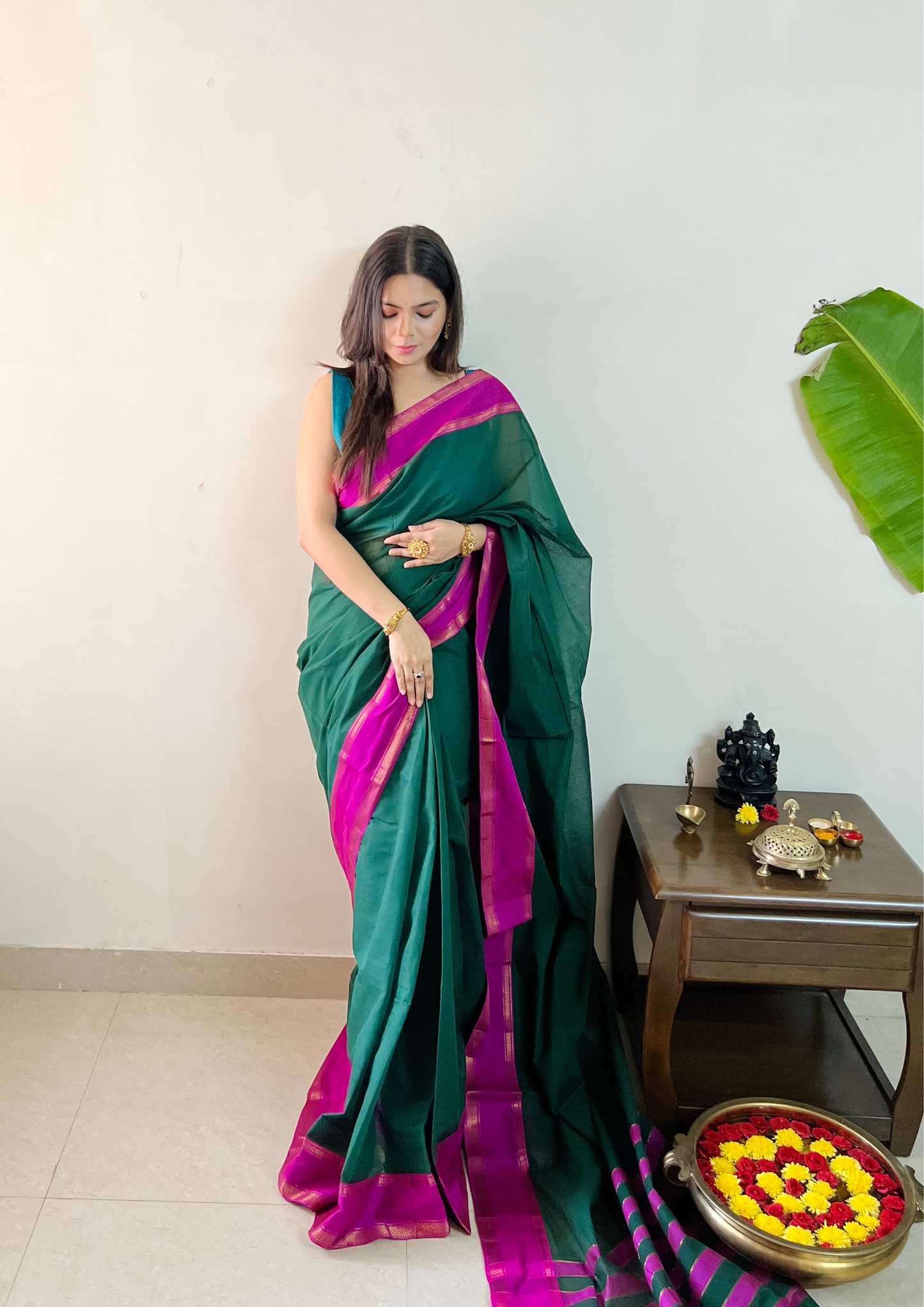 Gadwal Cotton Saree