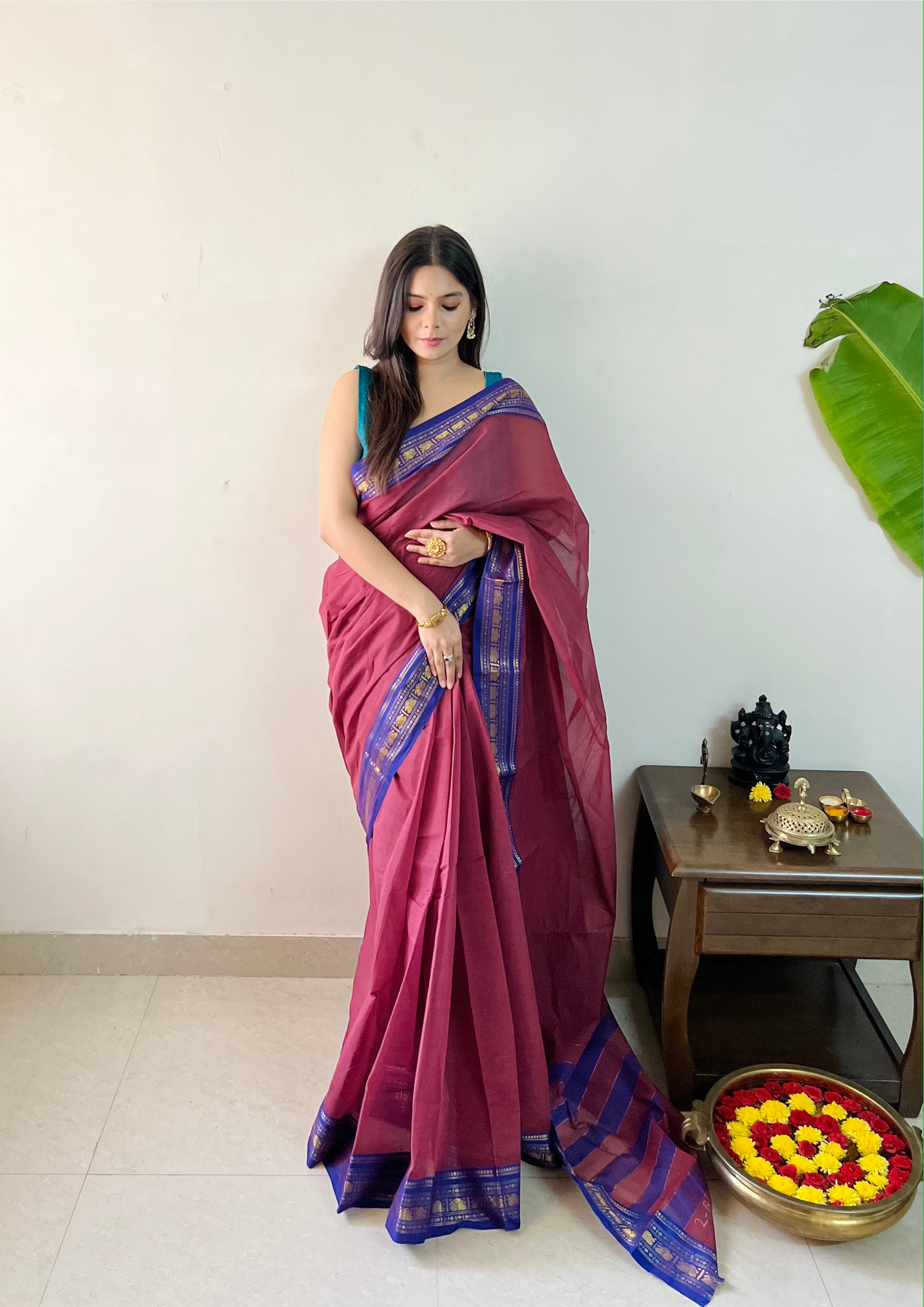 Gadwal Cotton Saree