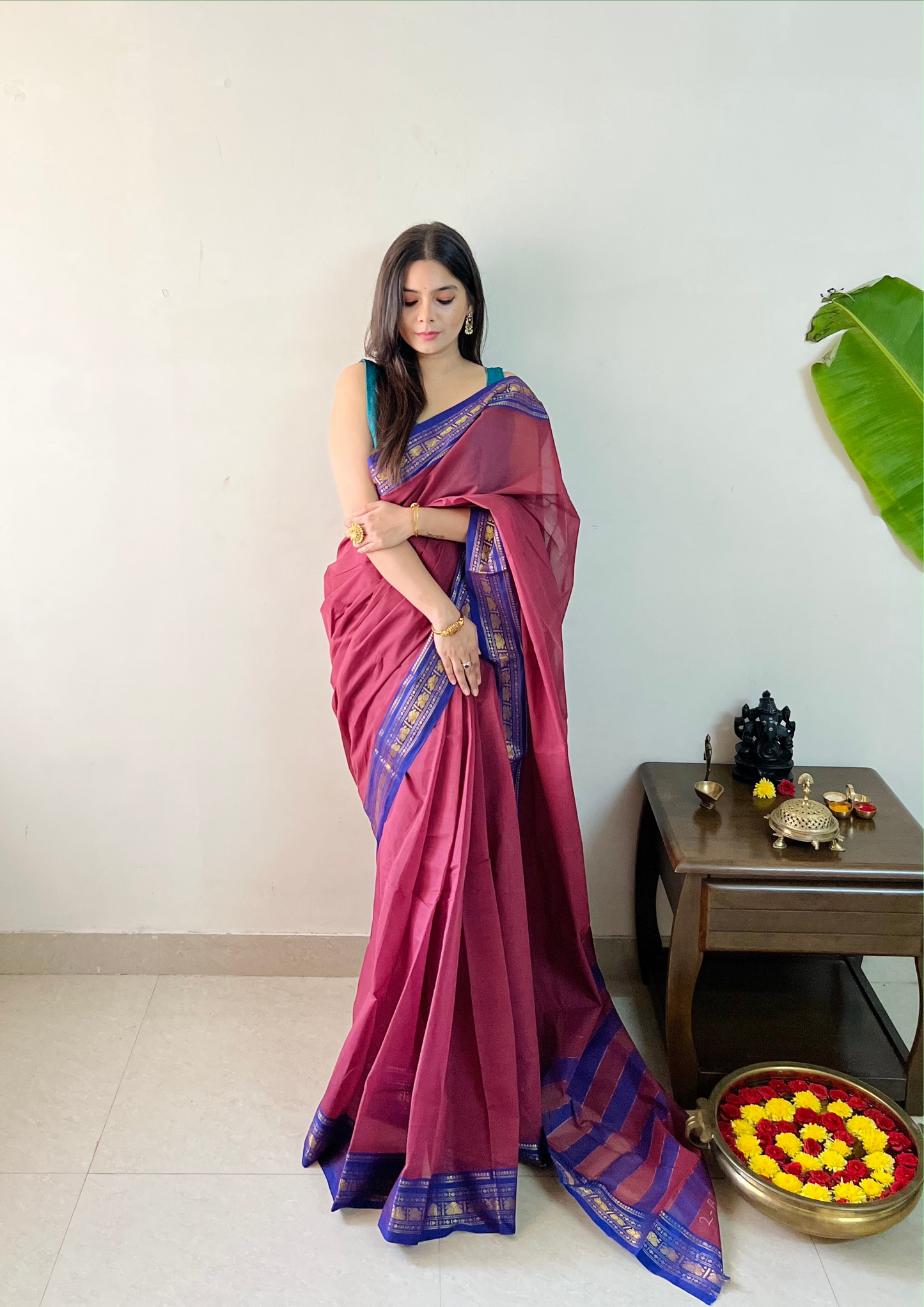 Gadwal Cotton Saree