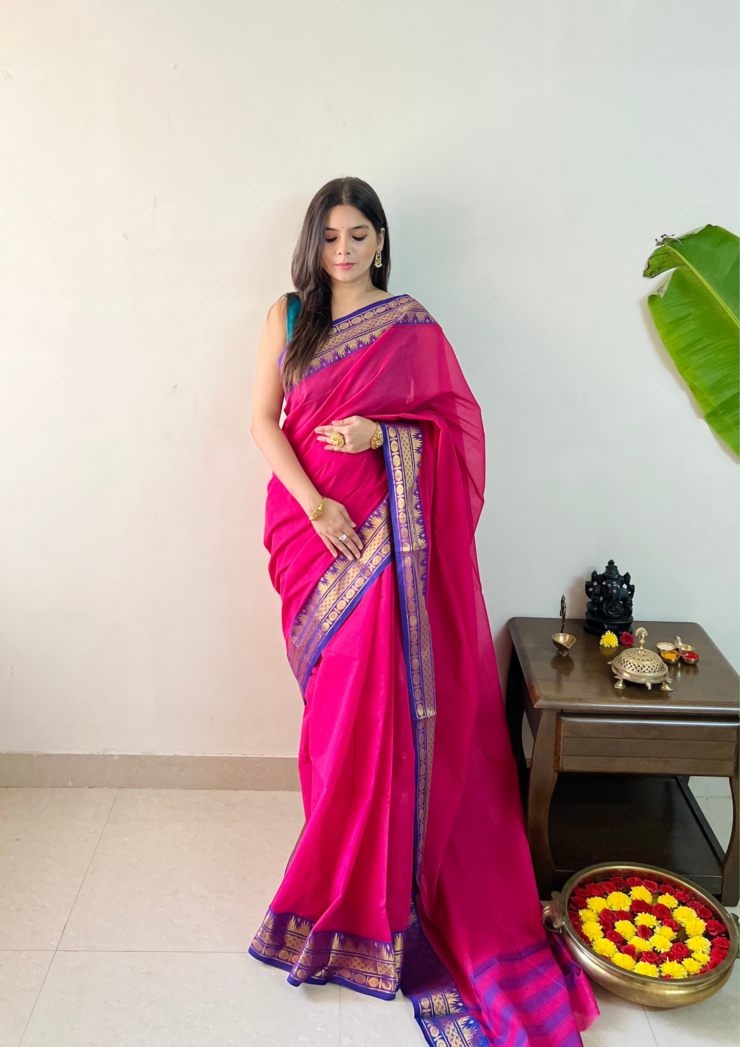 Gadwal Cotton Saree