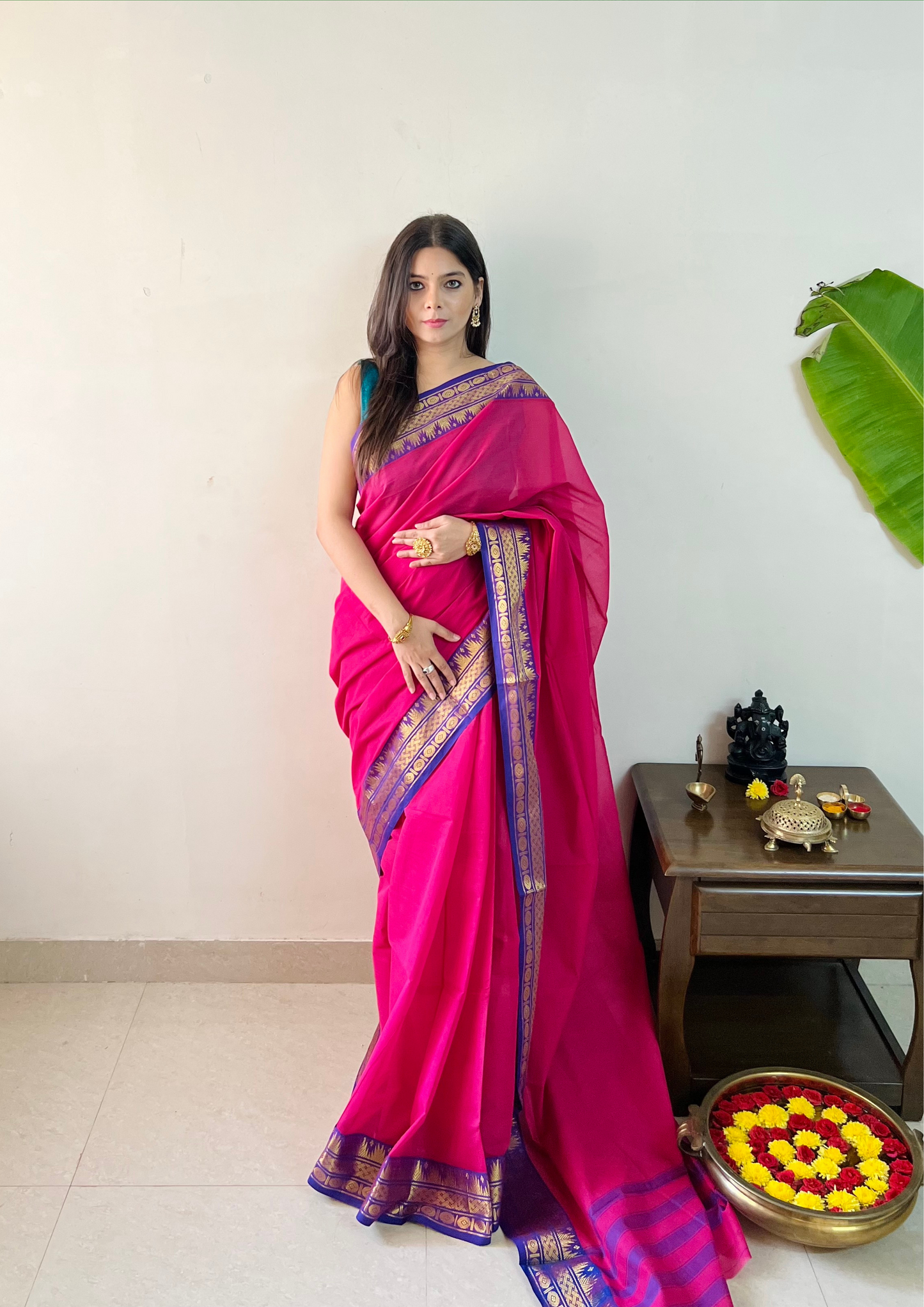 Gadwal Cotton Saree