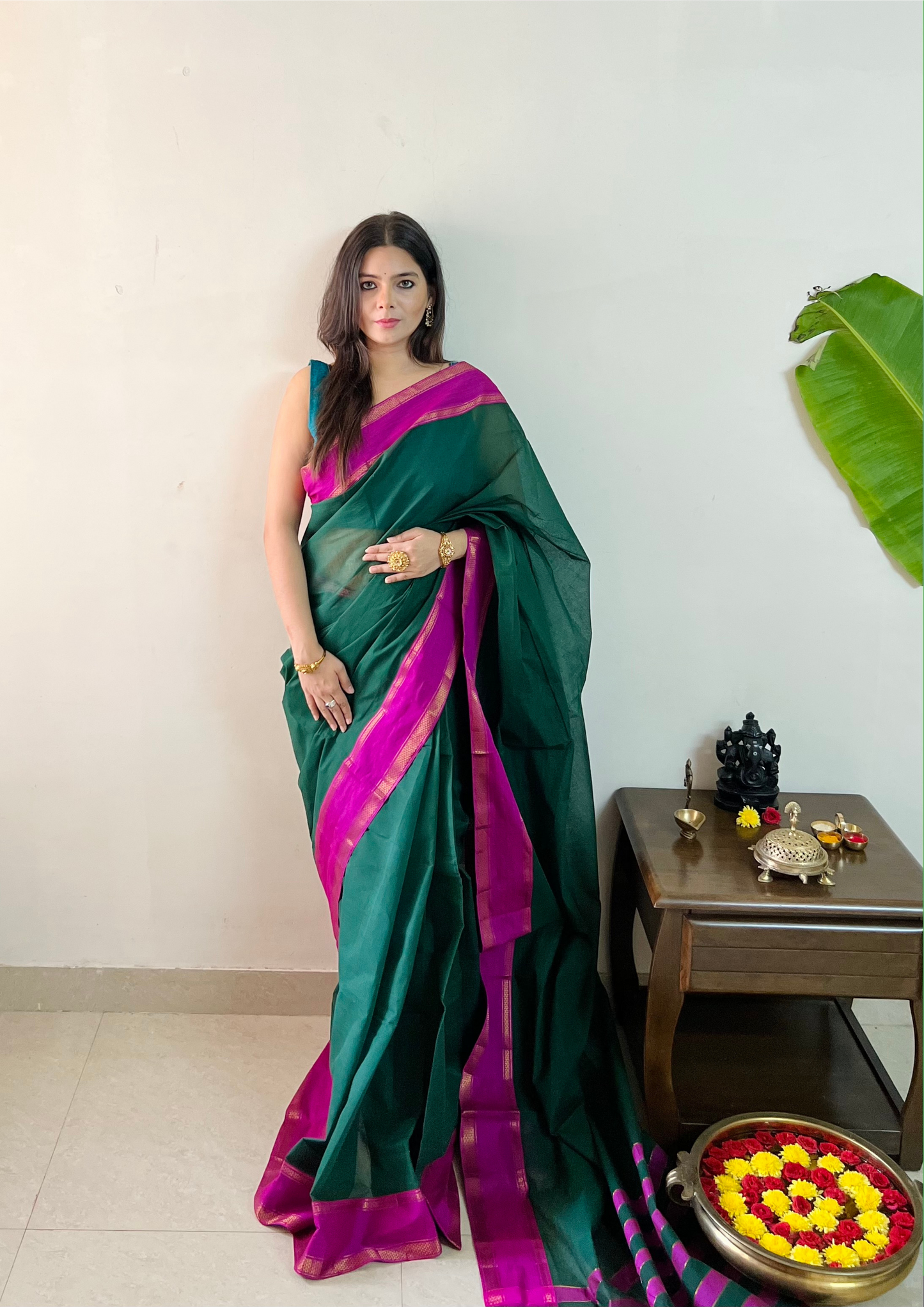 Gadwal Cotton Saree