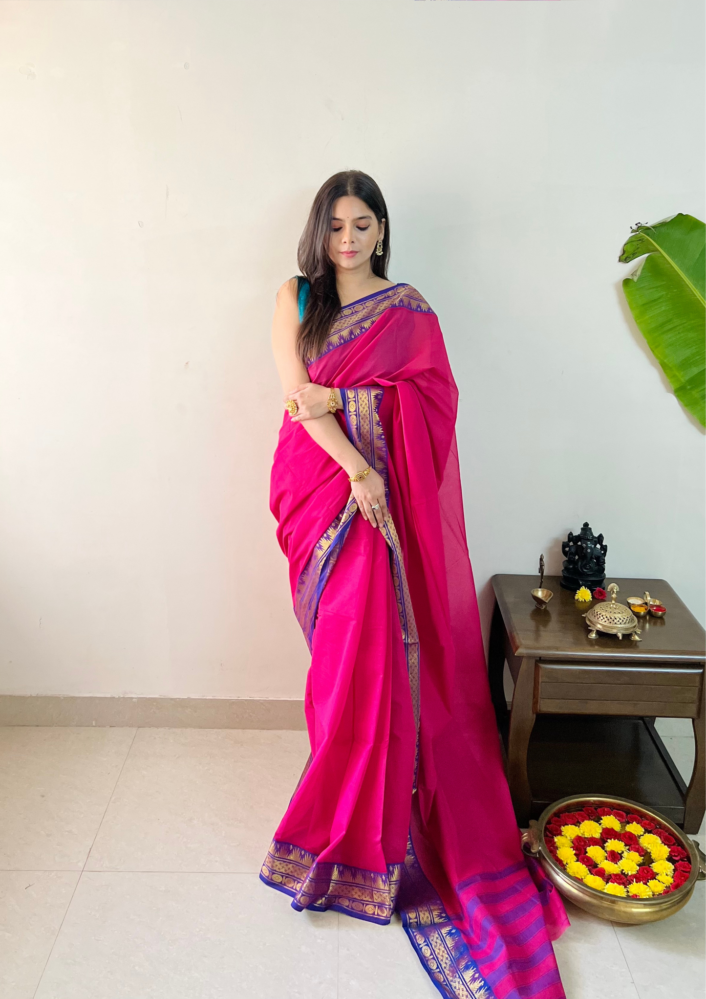 Gadwal Cotton Saree