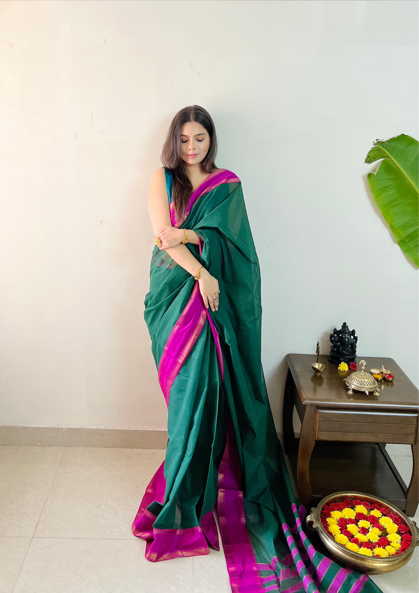 Gadwal Cotton Saree