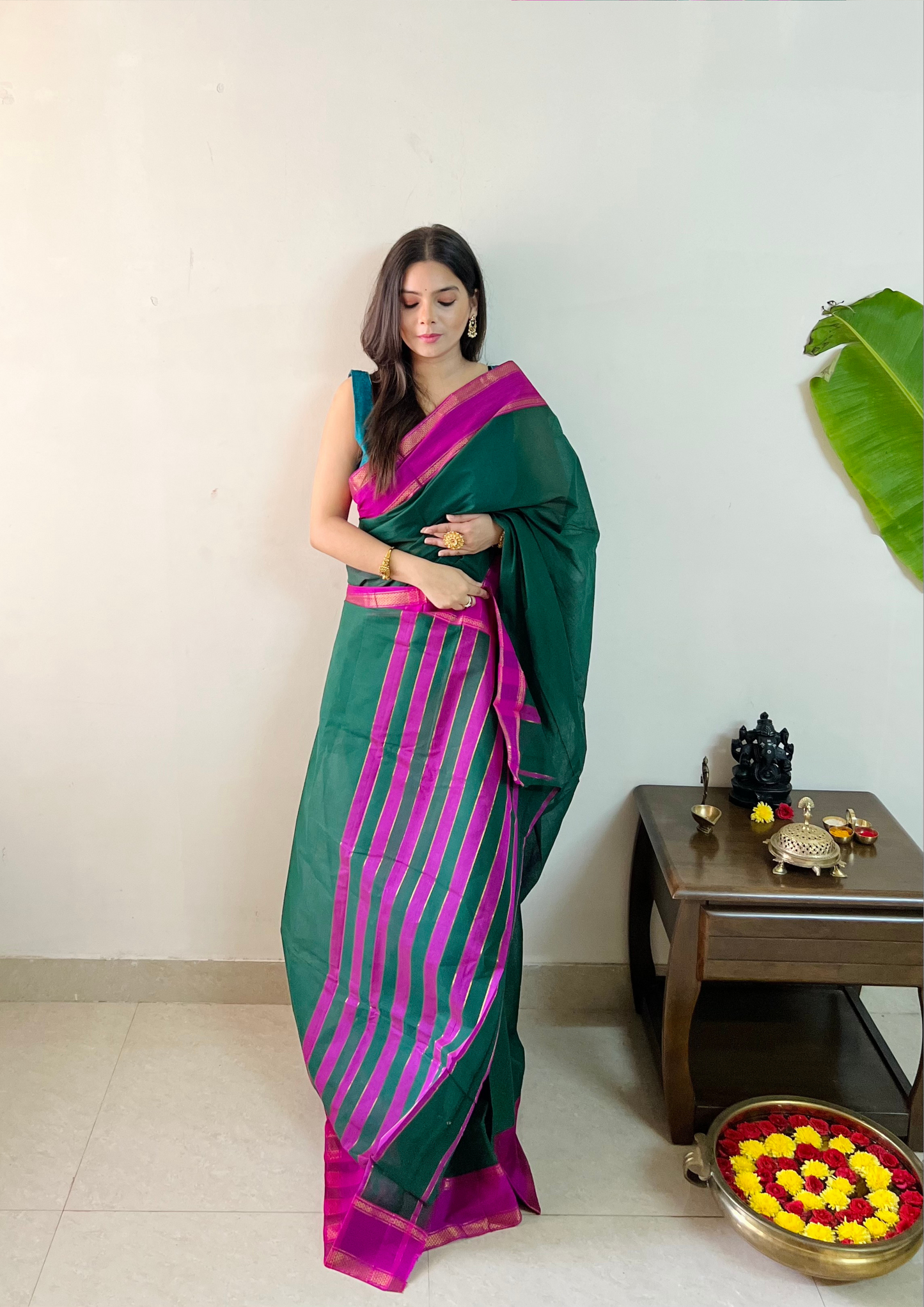 Gadwal Cotton Saree