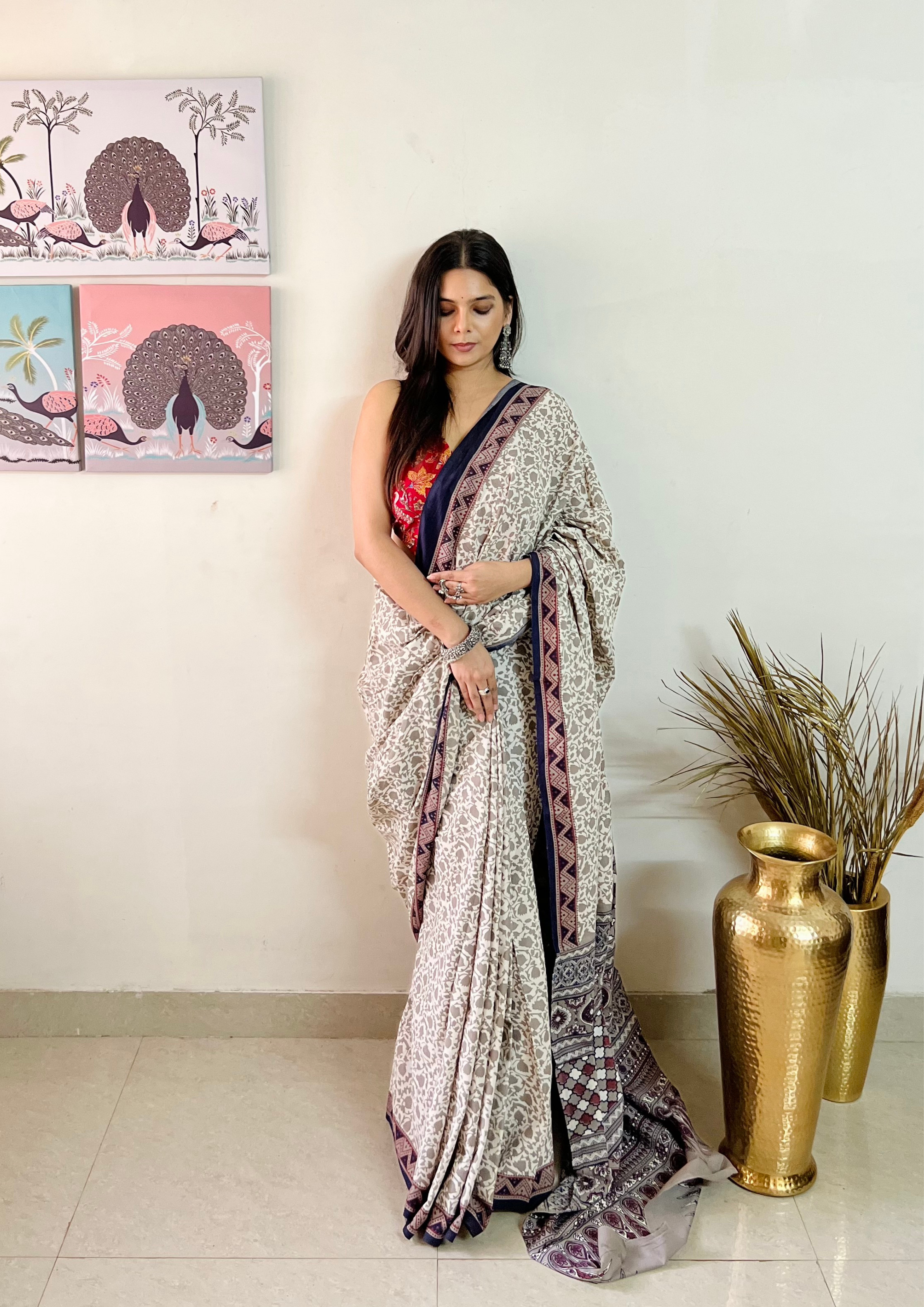 Lichi Silk Saree in Peach dvz0002290 | soft silk sarees below 2000 -  Dvanza.com