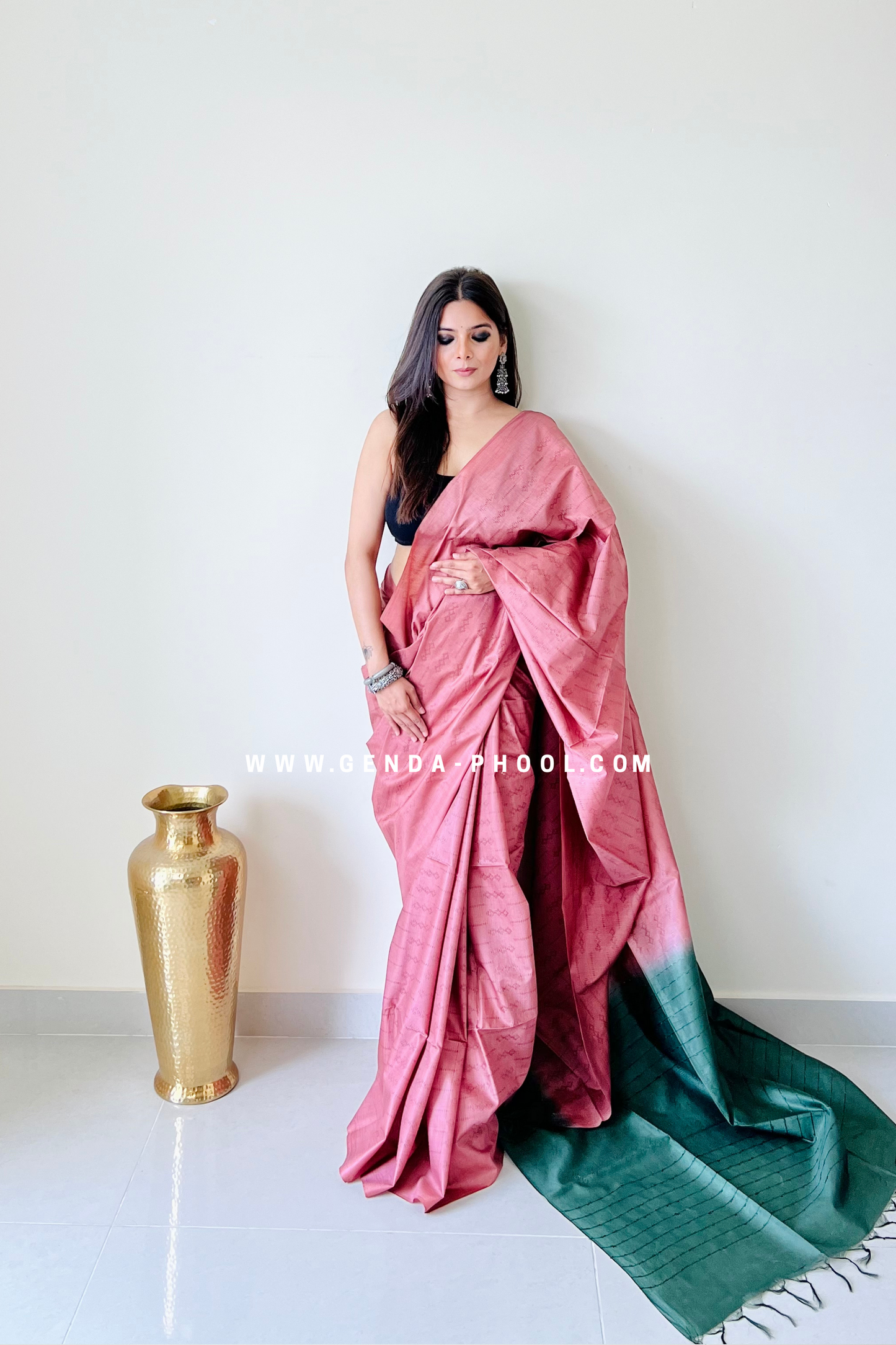 Handloom Tussar Silk Saree