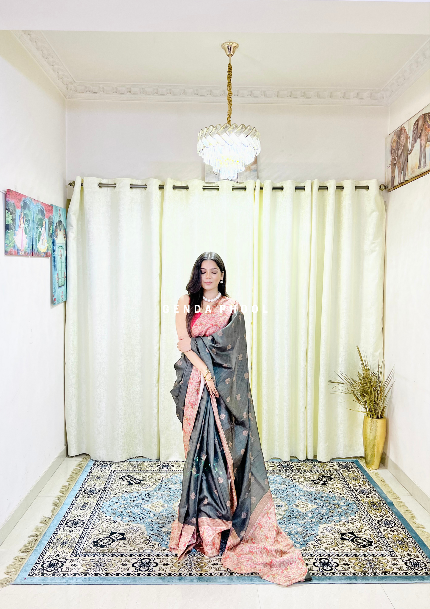 Tussar Silk Saree