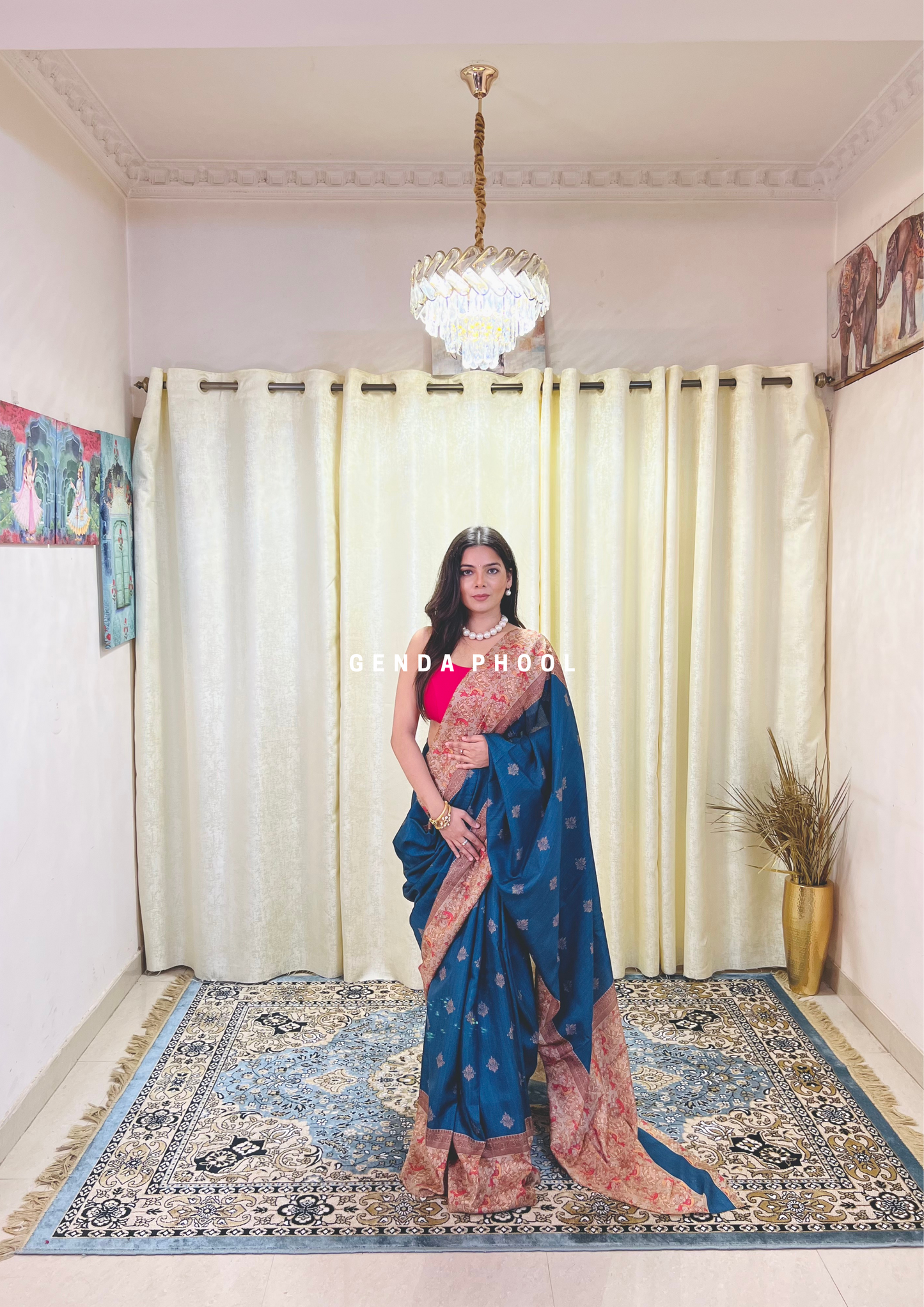 Tussar Silk Saree