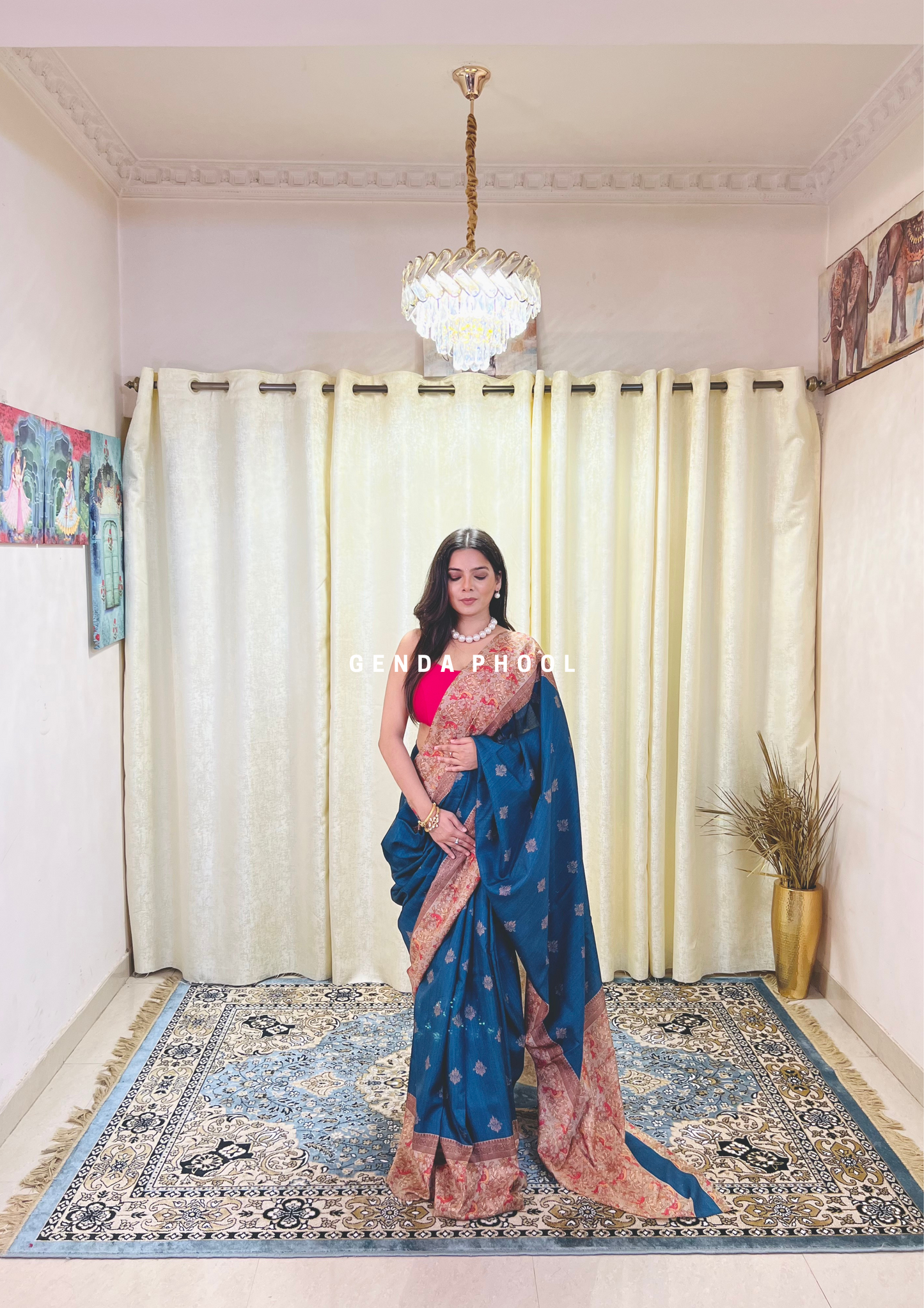 Tussar Silk Saree