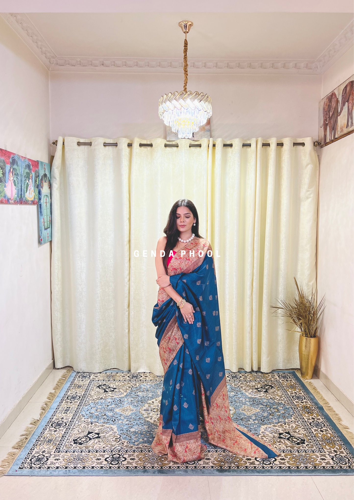 Tussar Silk Saree