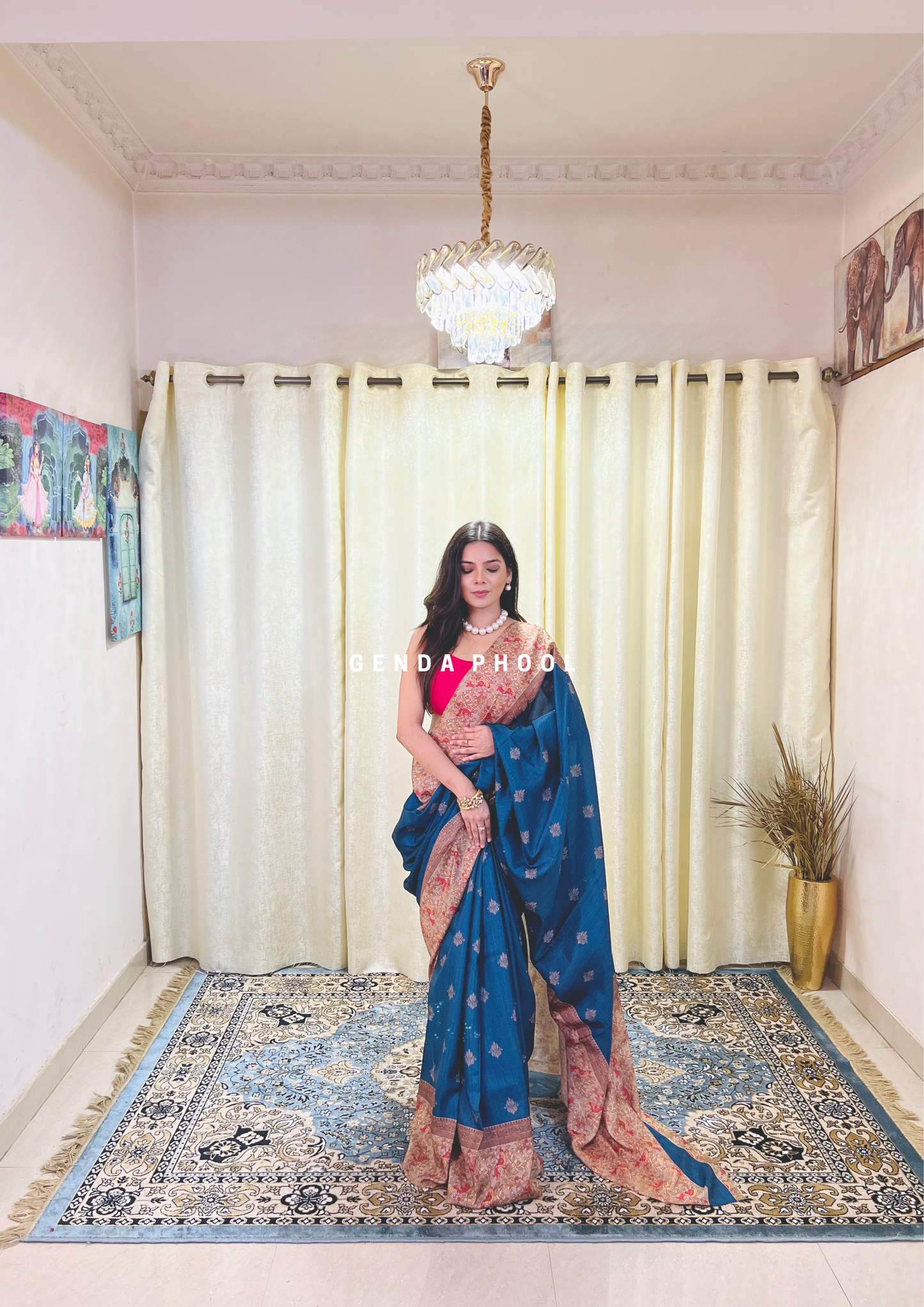 Tussar Silk Saree