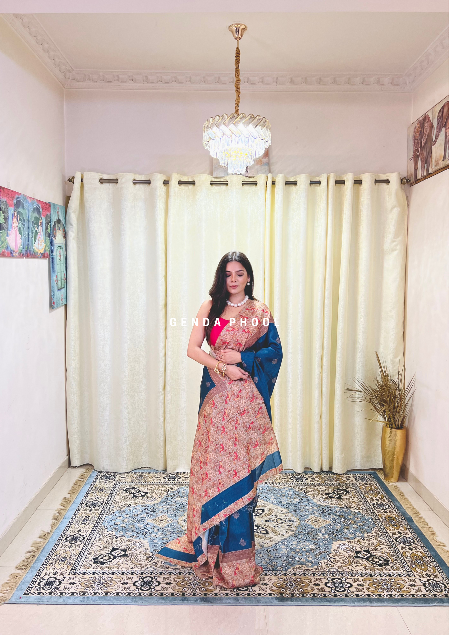 Tussar Silk Saree