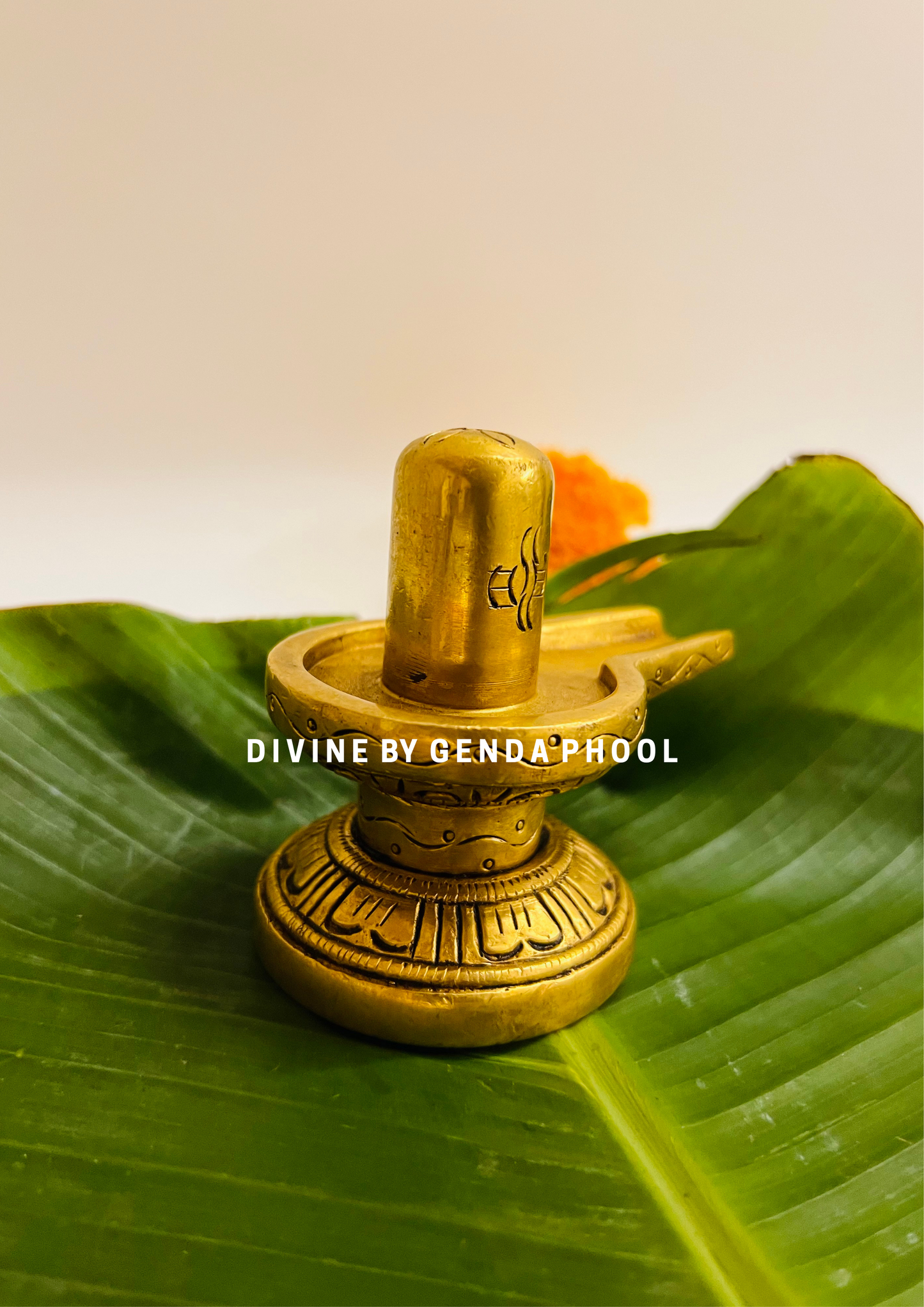 Handcrafted Antique Brass Shivling