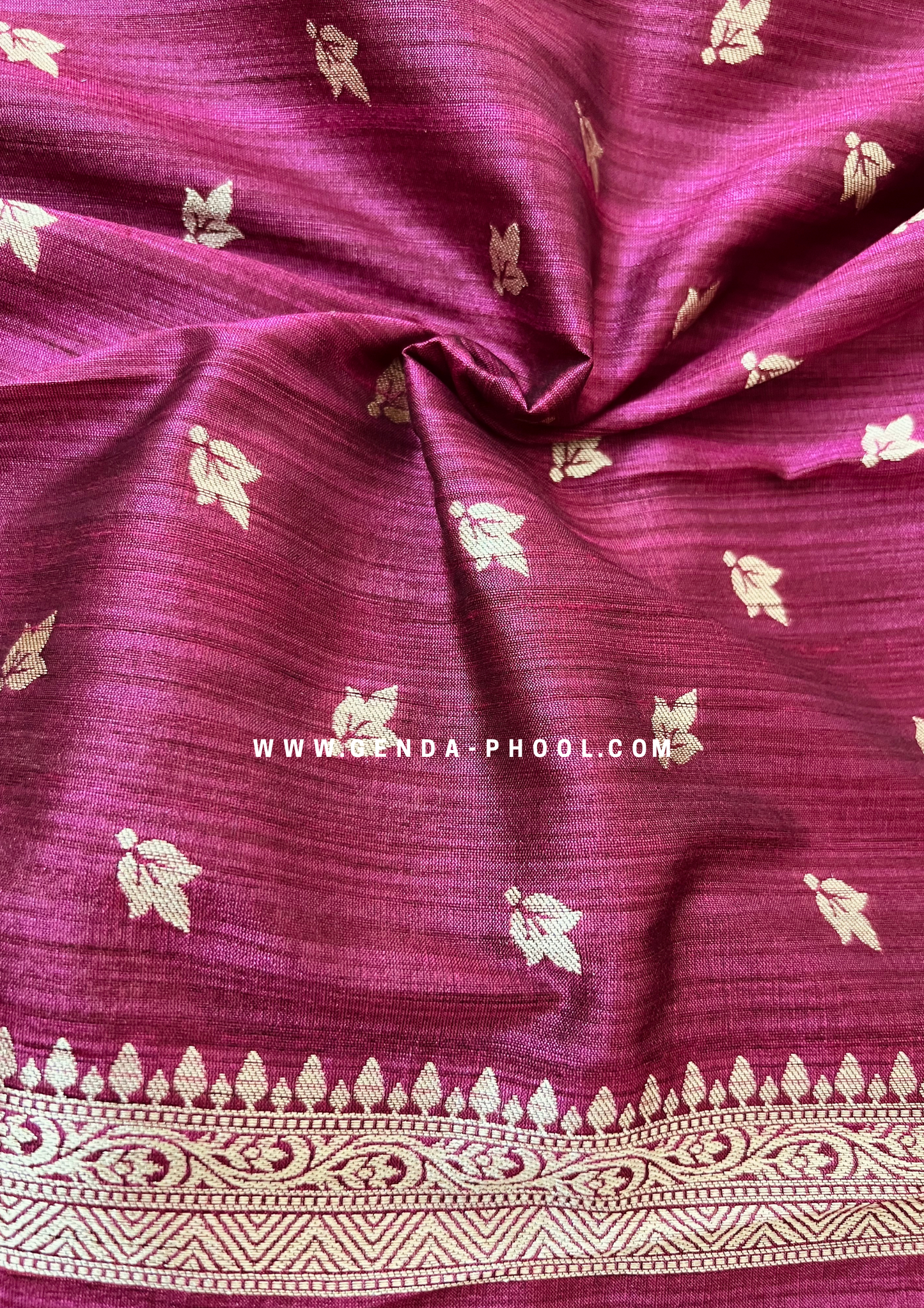 Banarasi Tussar Silk Saree