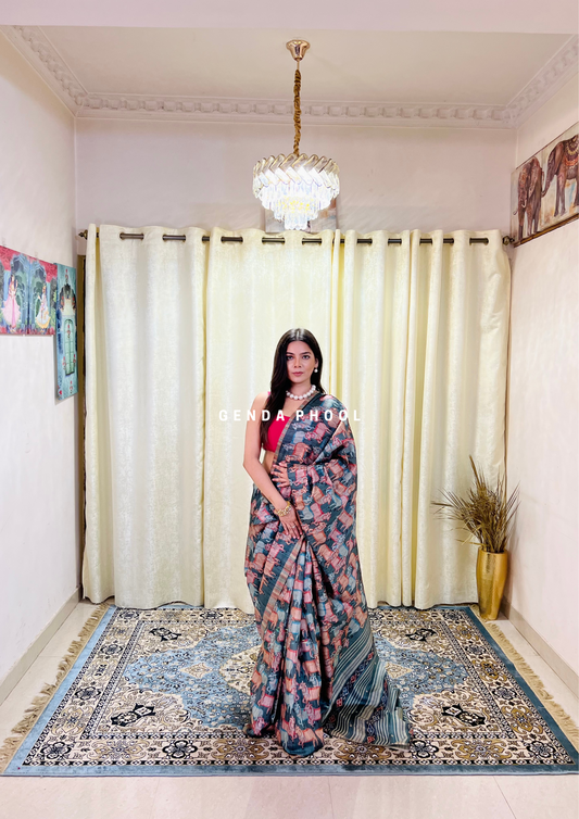 Tussar Silk Saree