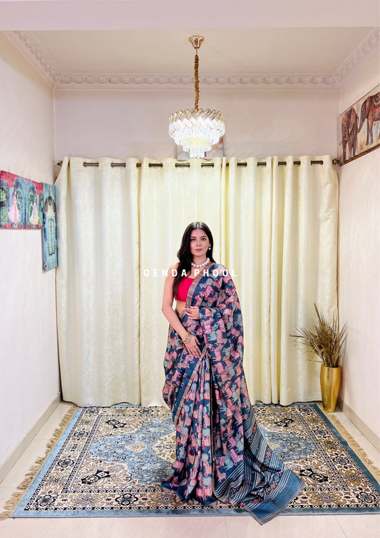 Tussar Silk Saree