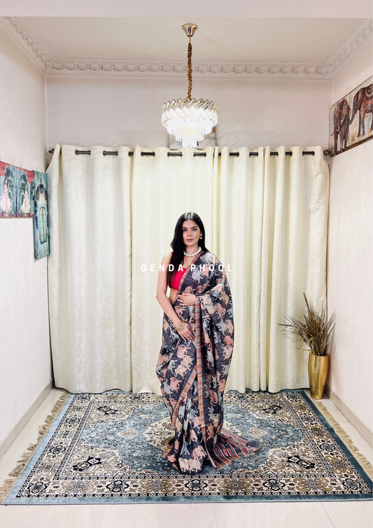 Tussar Silk Saree