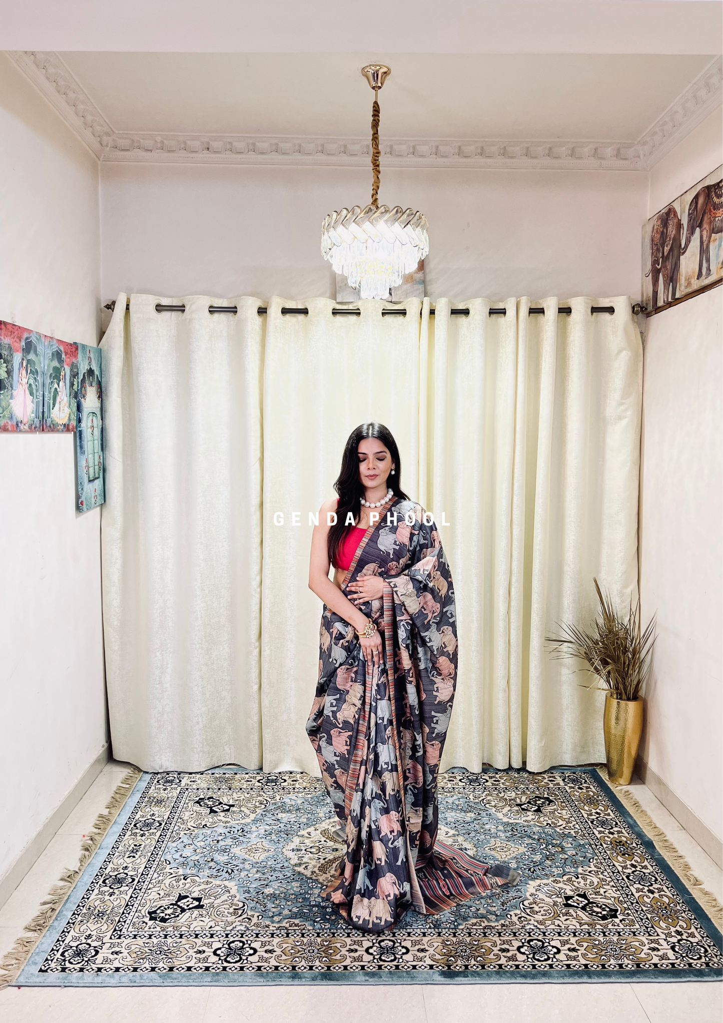 Tussar Silk Saree