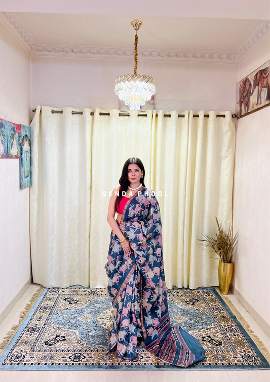 Tussar Silk Saree