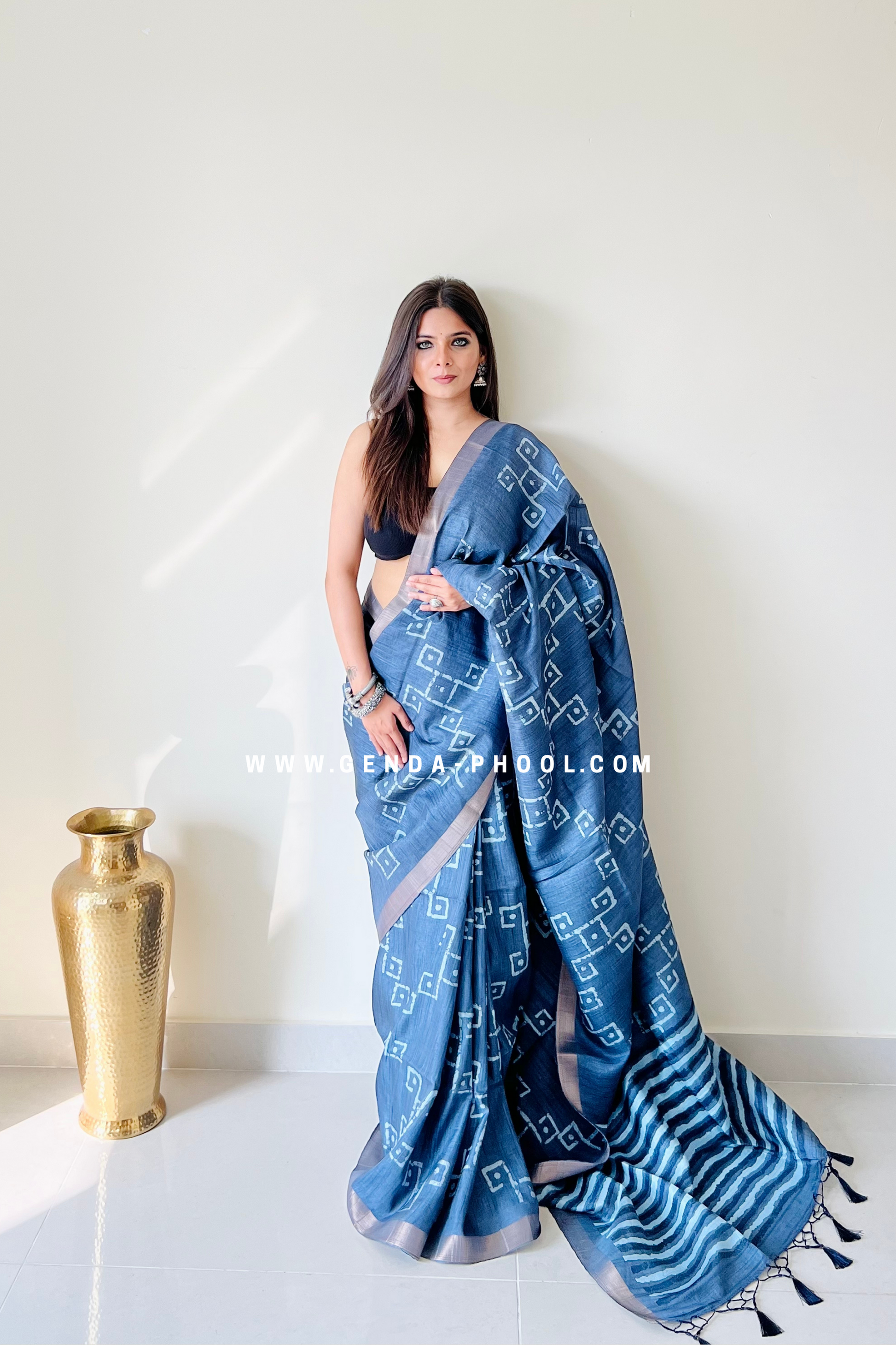 Hand_block_printed_Natural_Dyed_Tussar_Silk_Saree
